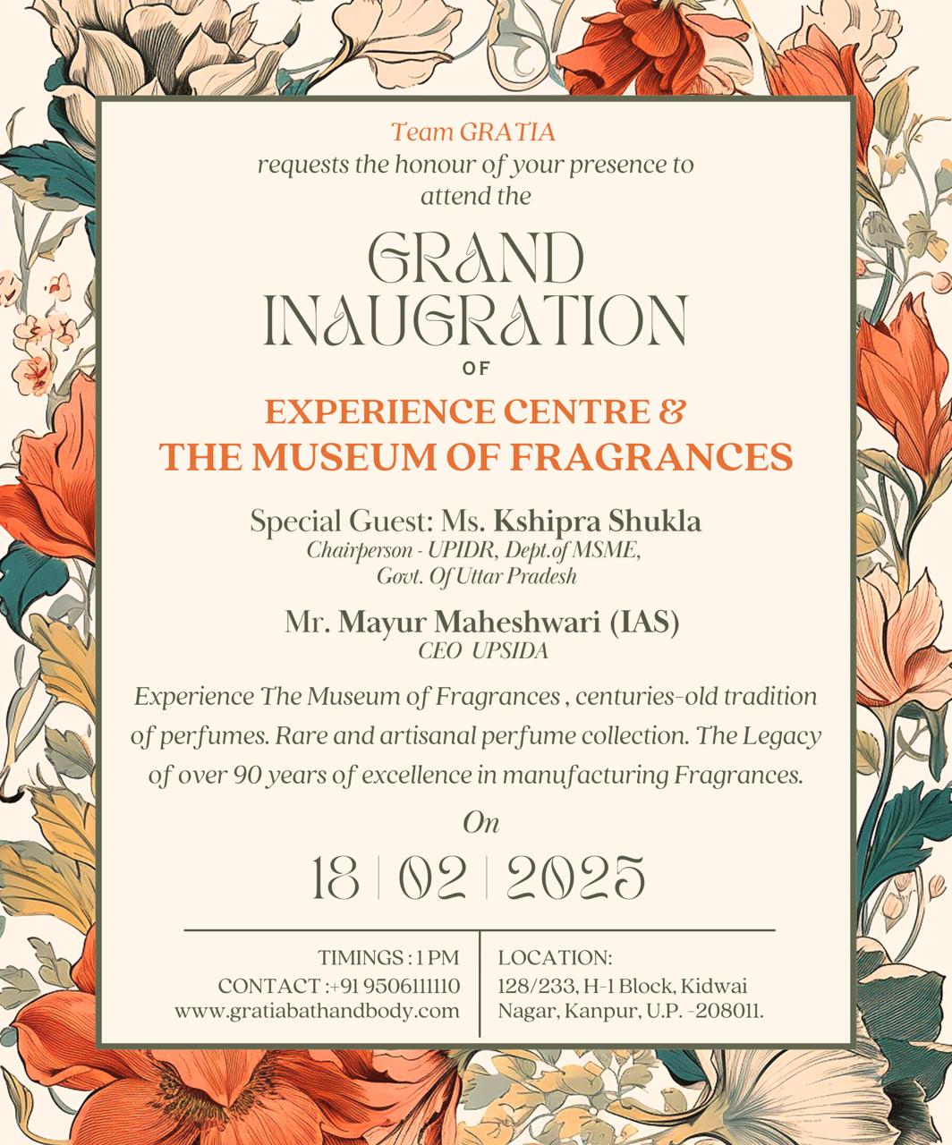 Grand Inaguration of Experience Center And The Museum Of Fragrances