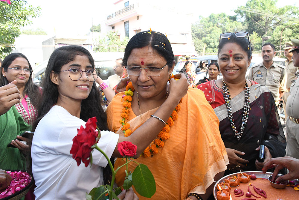 Savitri Thakur’s participation underscored the government’s commitment to supporting local artisans.