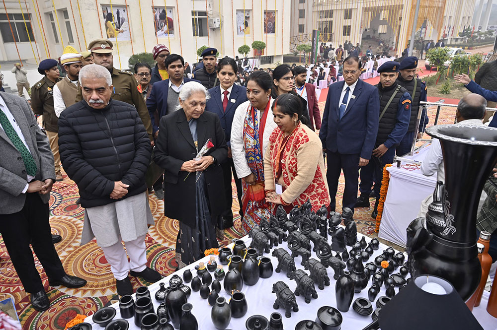 Inauguration by Hon. Mrs. Anandiben Patel: Marking a new era for UPIDR and design education in Uttar Pradesh. 