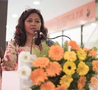 A compelling keynote address, likely delivered by Kshipra Shukla, captivated the audience, emphasizing UPIDR’s efforts to preserve and promote cultural heritage through design innovation.
