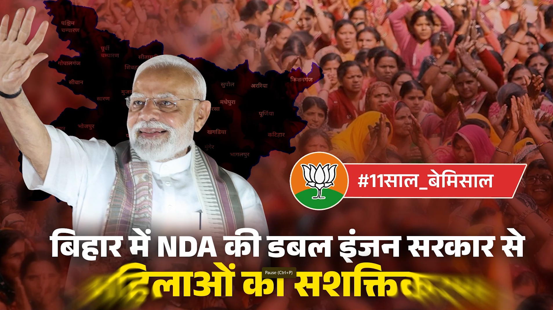 Bihar Women Empowerment - Women participate in governance and skill development programs.